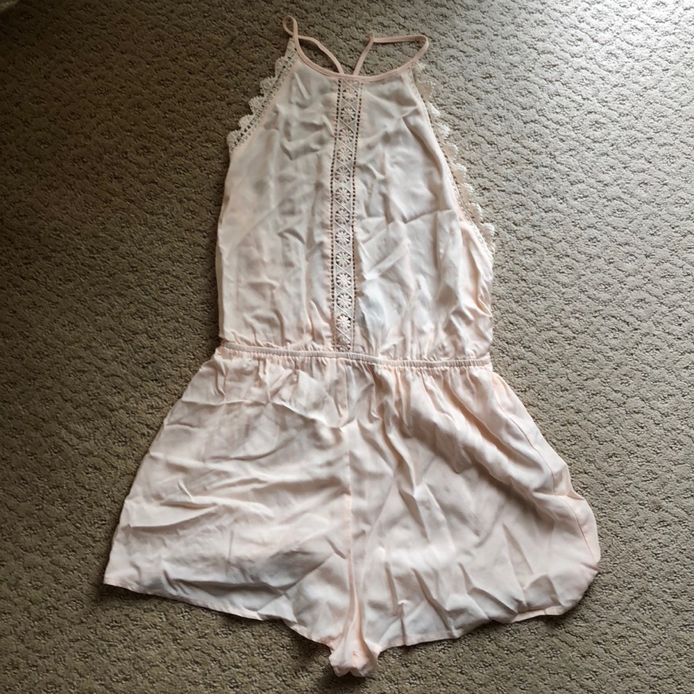 Forever 21 open back romper